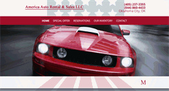 Desktop Screenshot of americaautorental.com
